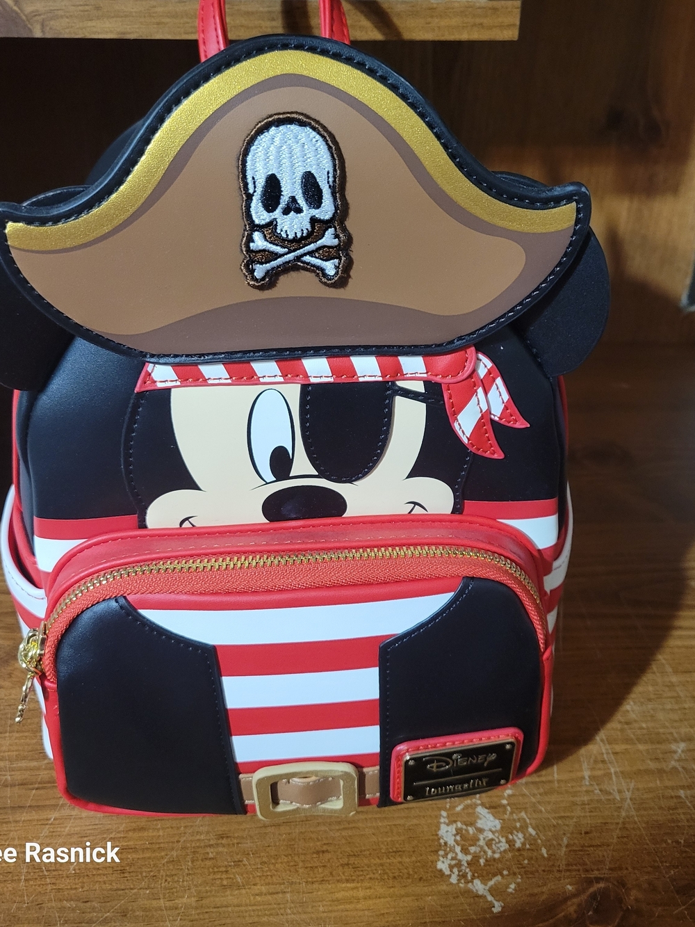 Loungefly Disney Pirate Mickey Cosplay Mini Backpack. Nwt